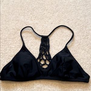 Black bikini top only